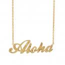 ハワイアンジュエリー/K14YG/オーダーネームネックレス(3-7文字)/Medium|ハワイアンジュエリーブランドMaxi(マキシ)公式通販オンラインショップ