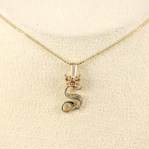 クラウン イニシャル ペンダント「S」(イエローゴールド)|ハワイアンジュエリーブランドMaxi(マキシ)公式通販オンラインショップ