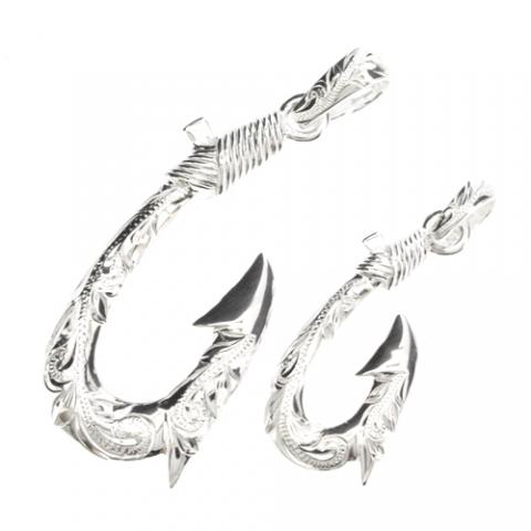 ハワイアンジュエリー/Silver925/フィッシュフック(large)ペンダント|ハワイアンジュエリーブランドMaxi(マキシ)公式通販オンラインショップ