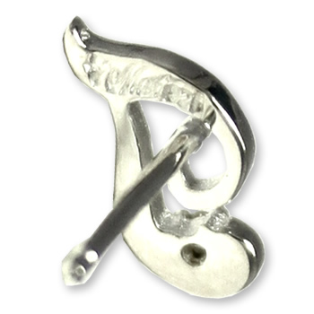 ハワイアンジュエリー/Silver925/イニシャル「T」 ピアス(ダイヤモンド付)|ハワイアンジュエリーブランドMaxi(マキシ)公式通販オンラインショップ