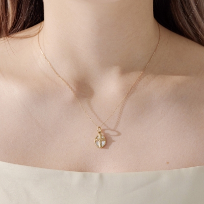 ハワイアンジュエリー/K14YG/シェルクロスペンダント|ハワイアンジュエリーブランドMaxi(マキシ)公式通販オンラインショップ