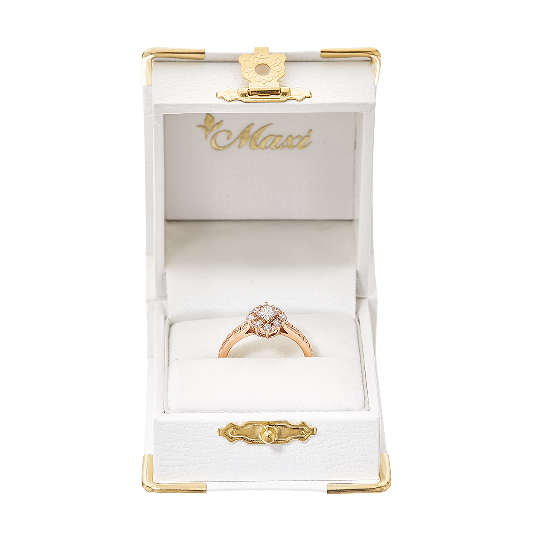 ハワイアンジュエリー/エンゲージメントリング/MAB ER-3/K18PG|ハワイアンジュエリーブランドMaxi(マキシ)公式通販オンラインショップ