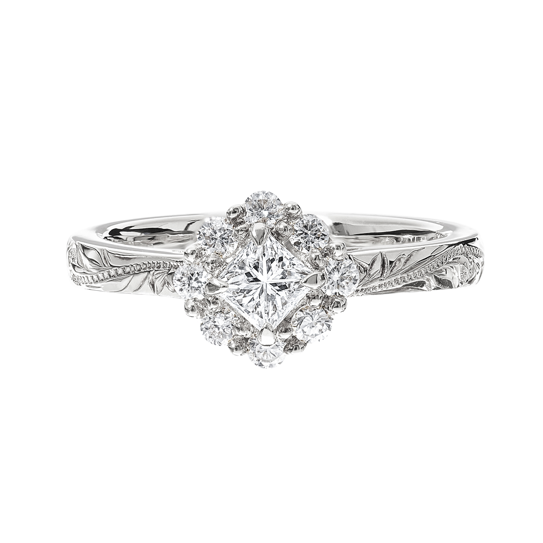 ハワイアンジュエリー/エンゲージメントリング/MAB ER-3/K18WG|ハワイアンジュエリーブランドMaxi(マキシ)公式通販オンラインショップ