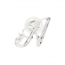 ハワイアンジュエリー/Silver925/イニシャル「A」 ピアス(ダイヤモンド付)|ハワイアンジュエリーブランドMaxi(マキシ)公式通販オンラインショップ