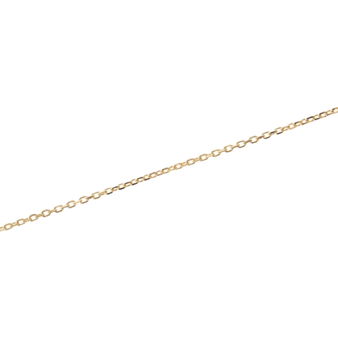 K18YG/45cm/カットあずきチェーン #0.28 ネックレス(スライドアジャスター)|ハワイアンジュエリーブランドMaxi(マキシ)公式通販オンラインショップ