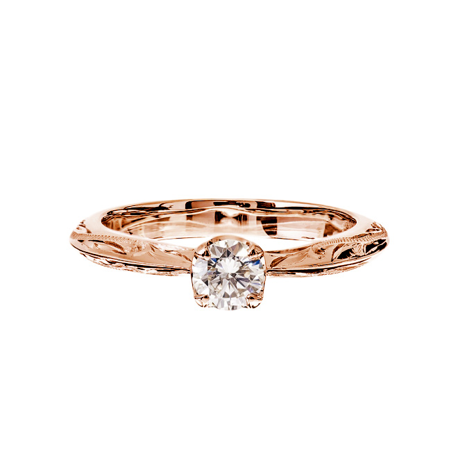 ハワイアンジュエリー/エンゲージメントリング/MAB ER-4/K18PG|ハワイアンジュエリーブランドMaxi(マキシ)公式通販オンラインショップ