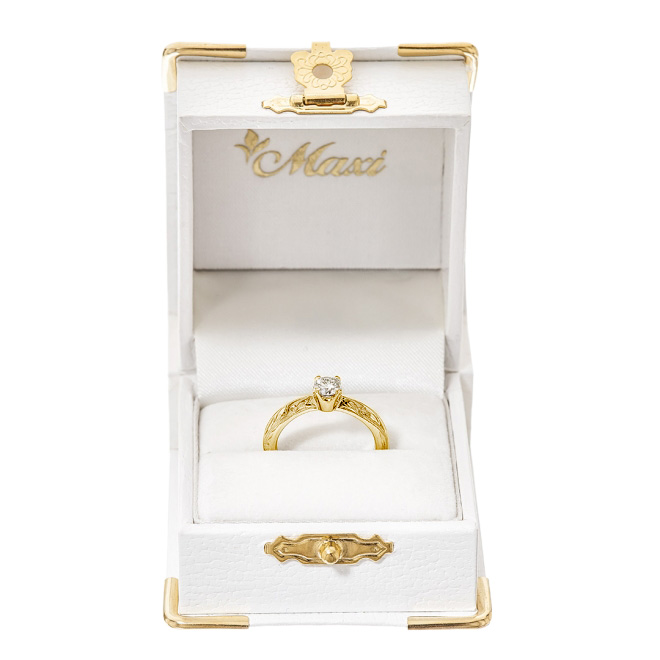 ハワイアンジュエリー/エンゲージメントリング/MAB ER-4/K18YG|ハワイアンジュエリーブランドMaxi(マキシ)公式通販オンラインショップ