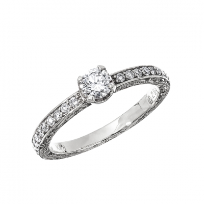 ハワイアンジュエリー/エンゲージメントリング/MAB ER-6/K18WG|ハワイアンジュエリーブランドMaxi(マキシ)公式通販オンラインショップ