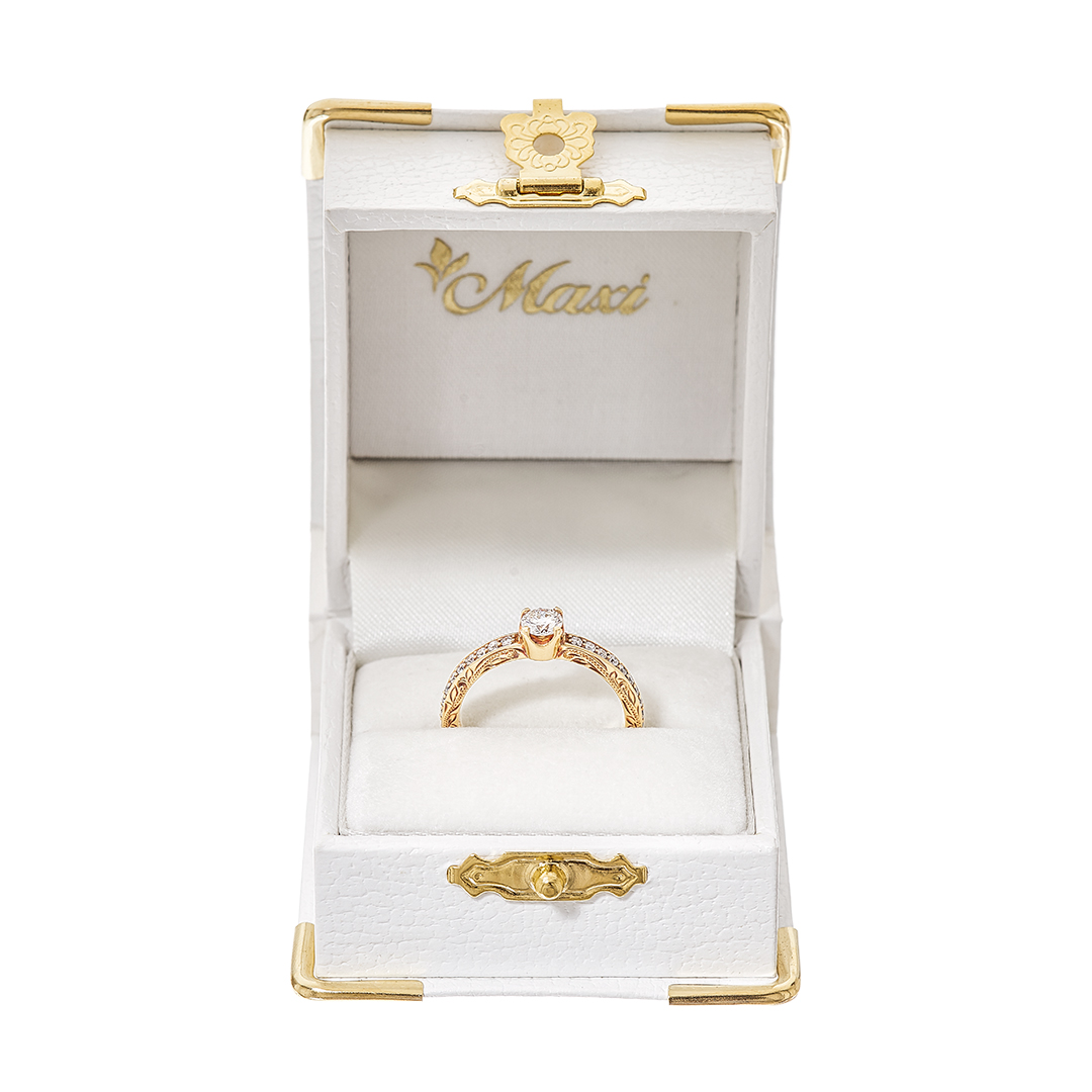 ハワイアンジュエリー/エンゲージメントリング/MAB ER-6/K18YG|ハワイアンジュエリーブランドMaxi(マキシ)公式通販オンラインショップ