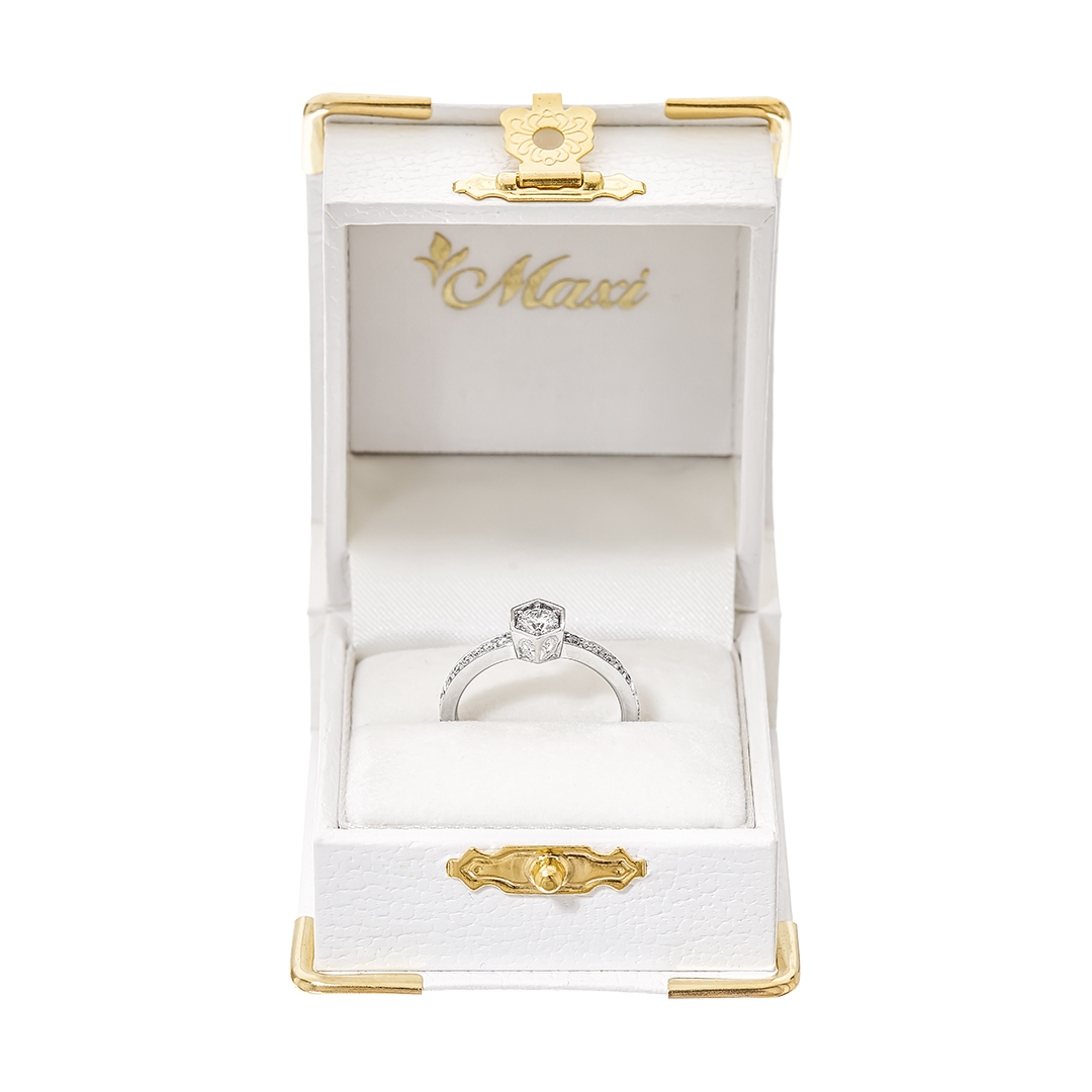 ハワイアンジュエリー/エンゲージメントリング/MAB ER-8/K18WG|ハワイアンジュエリーブランドMaxi(マキシ)公式通販オンラインショップ