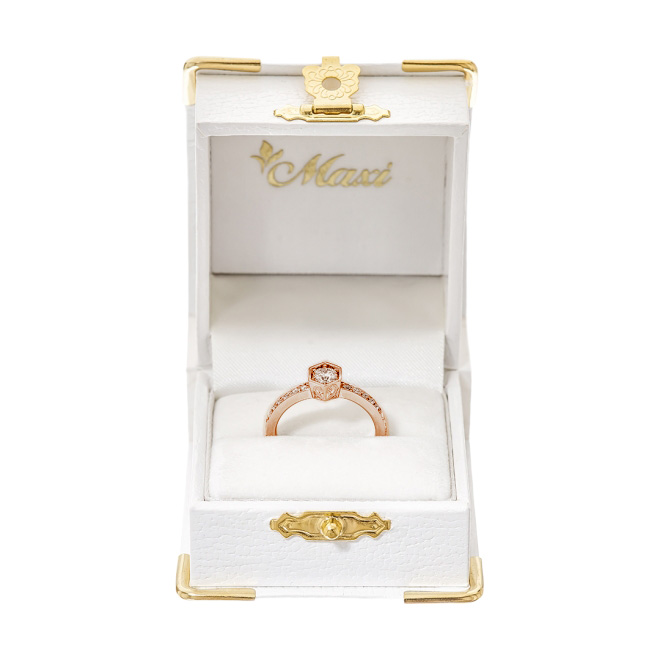 ハワイアンジュエリー/エンゲージメントリング/MAB ER-8/K18PG|ハワイアンジュエリーブランドMaxi(マキシ)公式通販オンラインショップ