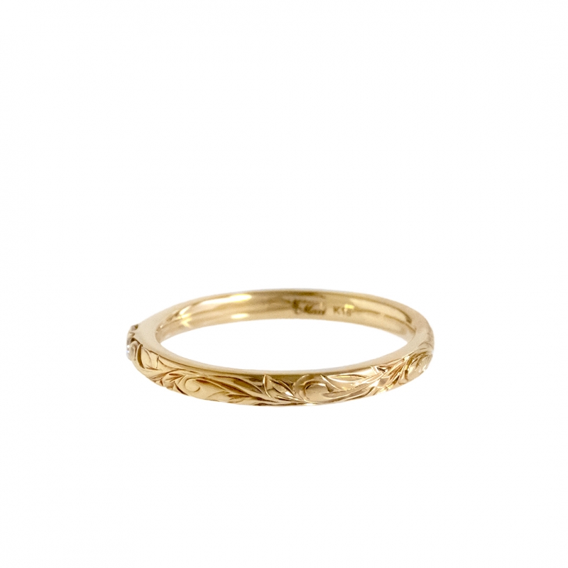 ハワイアンジュエリー/エンゲージメントリング/MAB MR-8/K18YG|ハワイアンジュエリーブランドMaxi(マキシ)公式通販オンラインショップ