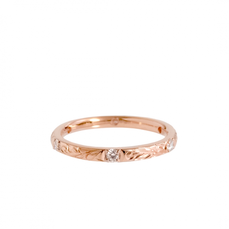 ハワイアンジュエリー/エンゲージメントリング/MAB MR-10/K18PG|ハワイアンジュエリーブランドMaxi(マキシ)公式通販オンラインショップ