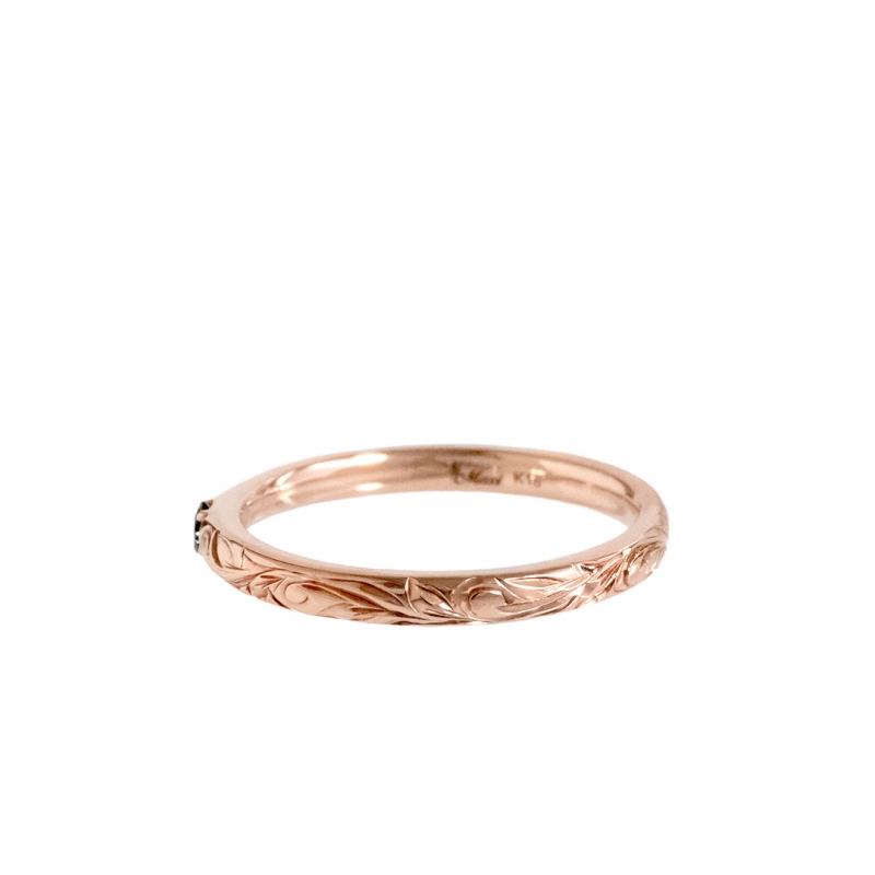 ハワイアンジュエリー/エンゲージメントリング/MAB MR-8/K18PG Black|ハワイアンジュエリーブランドMaxi(マキシ)公式通販オンラインショップ