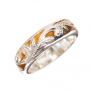 ハワイアンジュエリー/Silver925/Gold/エナメルリング(太)|ハワイアンジュエリーブランドMaxi(マキシ)公式通販オンラインショップ