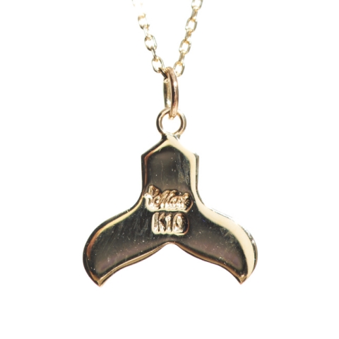 ホエールテールネックレス/K10YG|ハワイアンジュエリーブランドMaxi(マキシ)公式通販オンラインショップ