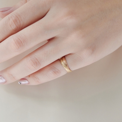 ハワイアンジュエリー/K14YG/K14PG/ダブルリング|ハワイアンジュエリーブランドMaxi(マキシ)公式通販オンラインショップ