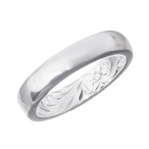 ハワイアンジュエリー/Silver925/ALOHAインサイドエングレイヴ/4mm(リング)|ハワイアンジュエリーブランドMaxi(マキシ)公式通販オンラインショップ