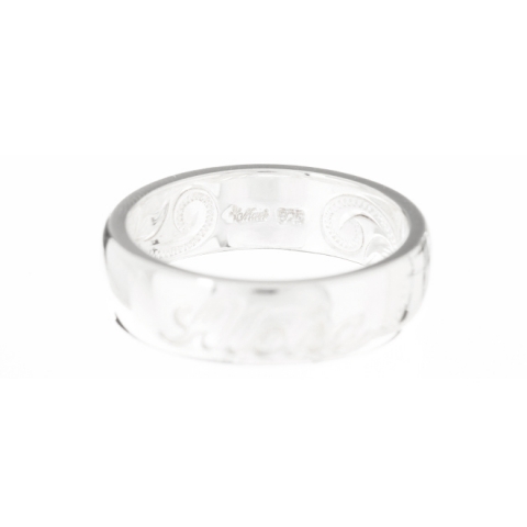 ハワイアンジュエリー/Silver925/ALOHAインサイドエングレイヴ/6mm(リング)|ハワイアンジュエリーブランドMaxi(マキシ)公式通販オンラインショップ