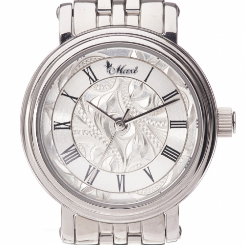 ハワイアンジュエリー/Stainless/ラウンドWatch(small)/SV/4630L 腕時計|ハワイアンジュエリーブランドMaxi(マキシ)公式通販オンラインショップ