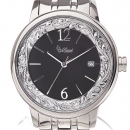 ハワイアンジュエリー/Stainless/ラウンドWatch/SV/BK/4632M 腕時計