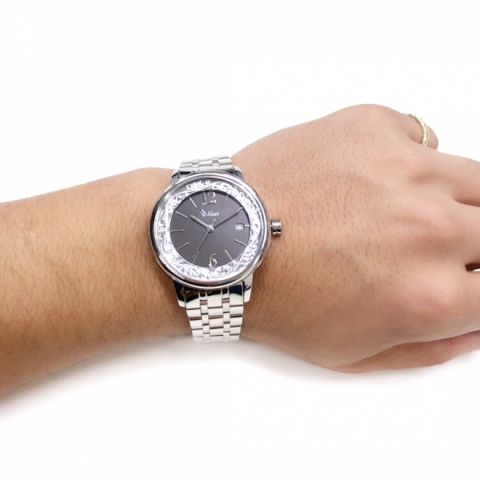 ハワイアンジュエリー/Stainless/ラウンドWatch/SV/BK/4632M 腕時計|ハワイアンジュエリーブランドMaxi(マキシ)公式通販オンラインショップ