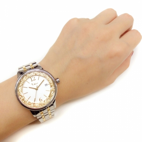ハワイアンジュエリー/Stainless/ラウンドWatch/SV/BK/4632M 腕時計|ハワイアンジュエリーブランドMaxi(マキシ)公式通販オンラインショップ