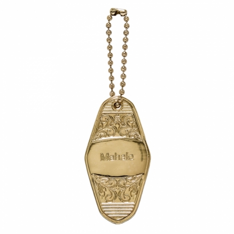 ハワイアンジュエリー/zinc alloy/Motel Key holder GD キーホルダー|ハワイアンジュエリーブランドMaxi(マキシ)公式通販オンラインショップ