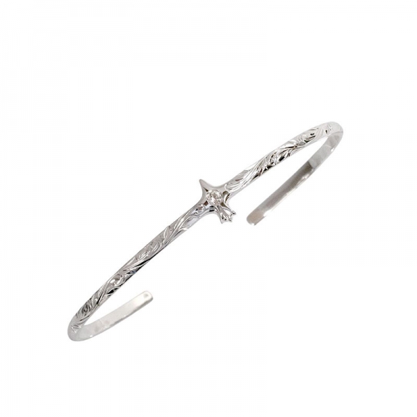 ハワイアンジュエリー/Silver925/WQ/Black mamo bangle|ハワイアンジュエリーブランドMaxi(マキシ)公式通販オンラインショップ