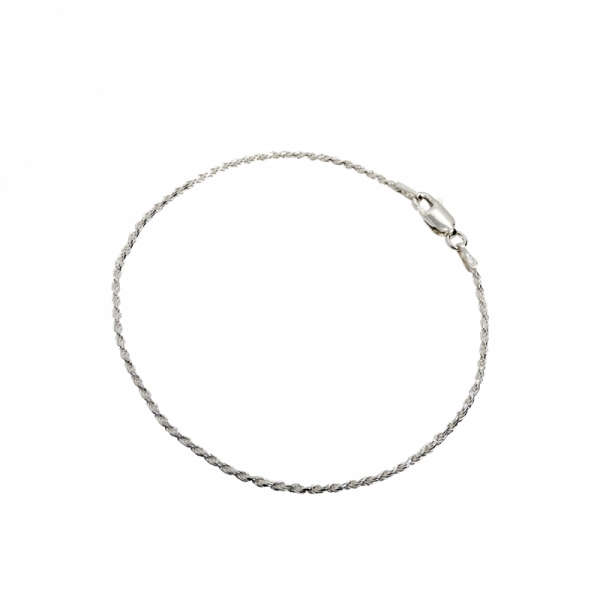 Silver925/フレンチロープチェーン アンクレット 22.5cm|ハワイアンジュエリーブランドMaxi(マキシ)公式通販オンラインショップ
