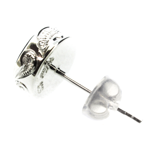 ハワイアンジュエリー/Silver925/ラウンドストーンピアス CZ|ハワイアンジュエリーブランドMaxi(マキシ)公式通販オンラインショップ