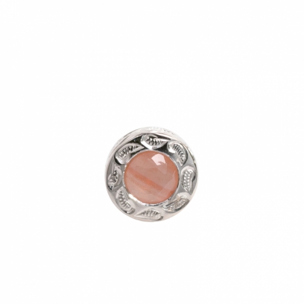 ハワイアンジュエリー/Silver925/ラウンドストーンピアス Agate|ハワイアンジュエリーブランドMaxi(マキシ)公式通販オンラインショップ