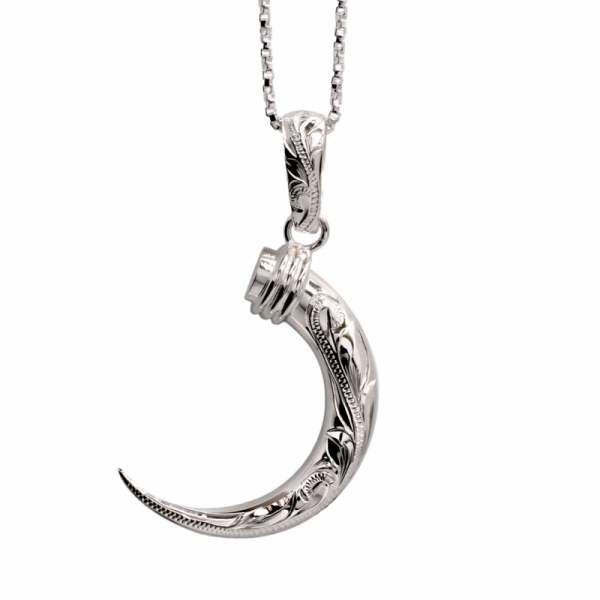 ハワイアンジュエリー/Silver925/horn pendant/large|ハワイアンジュエリーブランドMaxi(マキシ)公式通販オンラインショップ