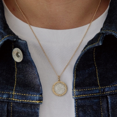 ハワイアンジュエリー/K10YG/リリウオカラニレプリカコインペンダント|ハワイアンジュエリーブランドMaxi(マキシ)公式通販オンラインショップ