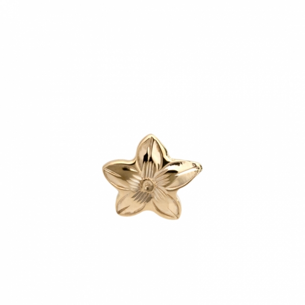 ハワイアンジュエリー/K10YG/Curve Plumeria Earring ピアス|ハワイアンジュエリーブランドMaxi(マキシ)公式通販オンラインショップ