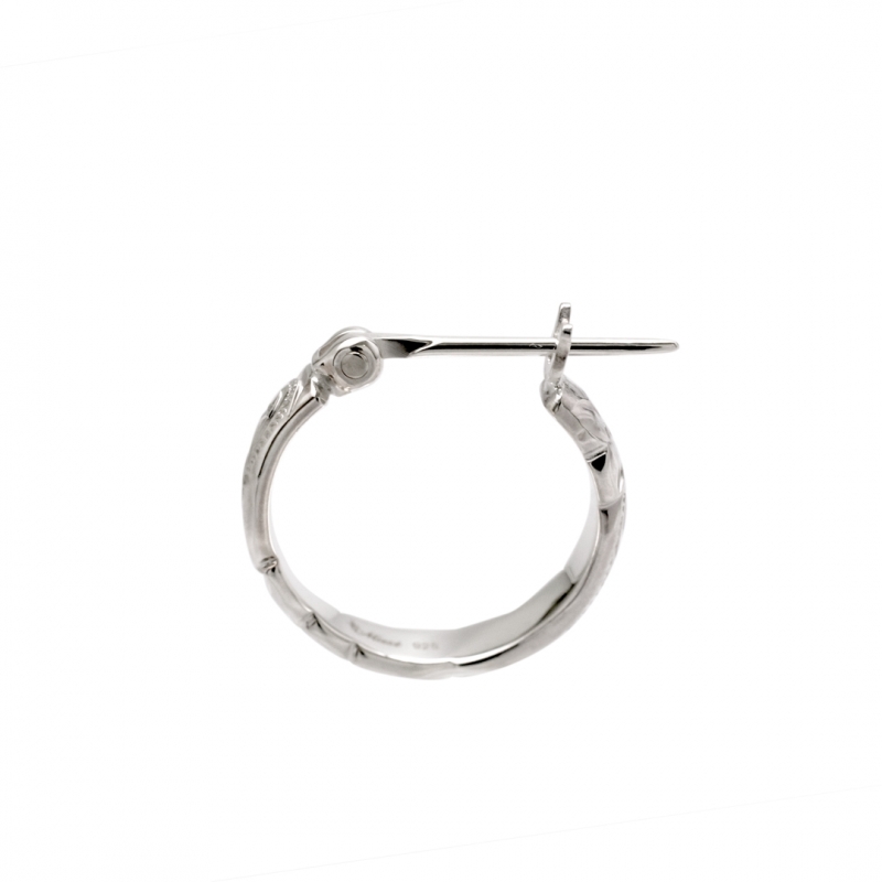 ハワイアンジュエリー/Silver925/フープピアスM/CO|ハワイアンジュエリーブランドMaxi(マキシ)公式通販オンラインショップ