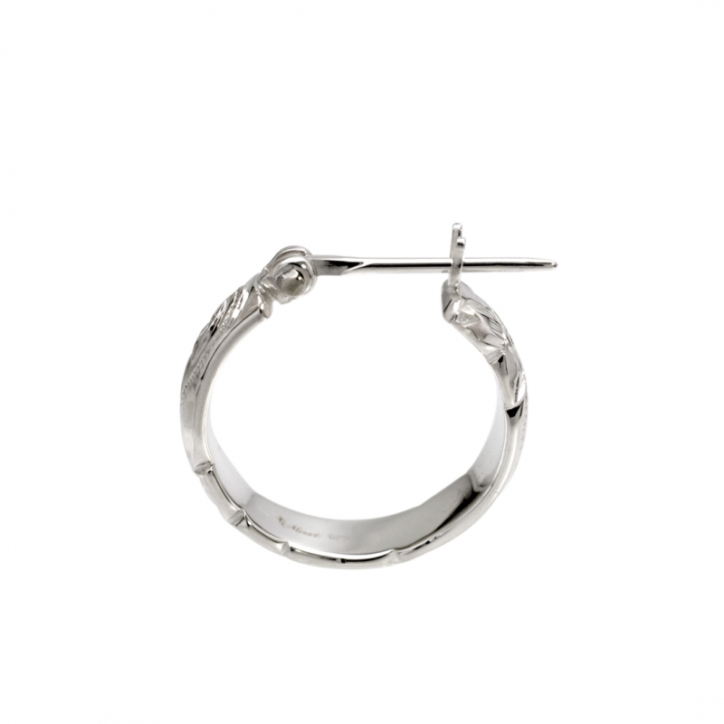 ハワイアンジュエリー/Silver925/フープピアスL/CO|ハワイアンジュエリーブランドMaxi(マキシ)公式通販オンラインショップ