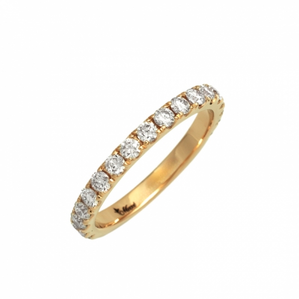 ハワイアンジュエリー/Silver925/K18YGC/Half Eternity Ring|ハワイアンジュエリーブランドMaxi(マキシ)公式通販オンラインショップ