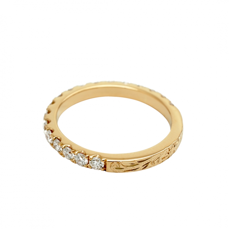 ハワイアンジュエリー/Silver925/K18YGC/Half Eternity Ring|ハワイアンジュエリーブランドMaxi(マキシ)公式通販オンラインショップ