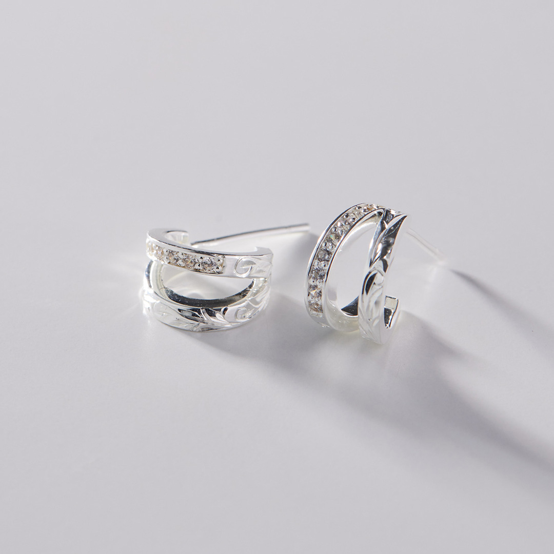 ハワイアンジュエリー/silver925/CZ/Maxi×Niki Lino earring|ハワイアンジュエリーブランドMaxi(マキシ)公式通販オンラインショップ