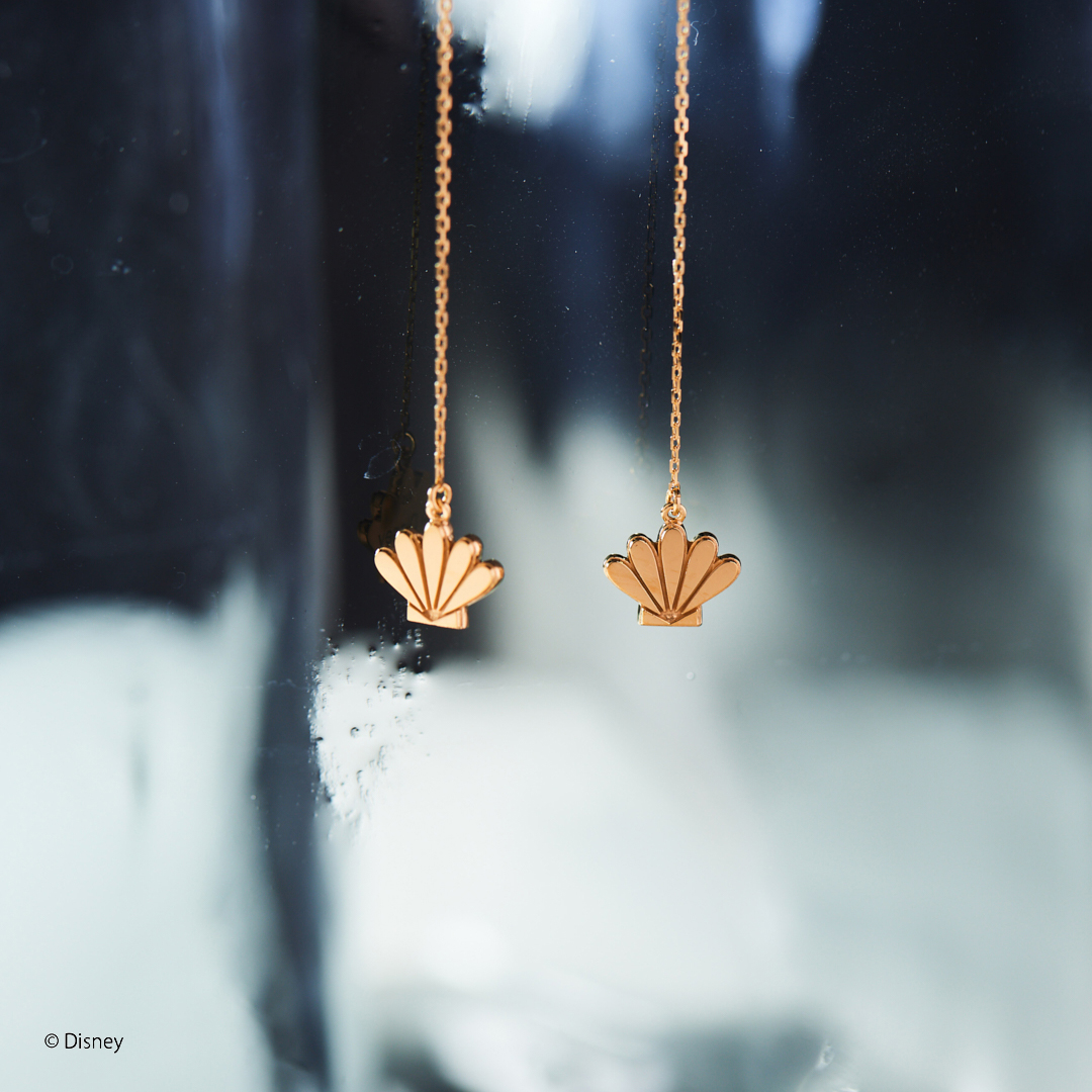 ハワイアンジュエリー【Disney/リトル・マーメイド】シェルデザイン/ピアス|ハワイアンジュエリーブランドMaxi(マキシ)公式通販オンラインショップ
