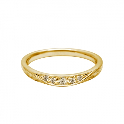 ハワイアンジュエリー/Nalu Aloha(ナル・アロハ)/K18YG/レディース/ダイヤモンド|ハワイアンジュエリーブランドMaxi(マキシ)公式通販オンラインショップ