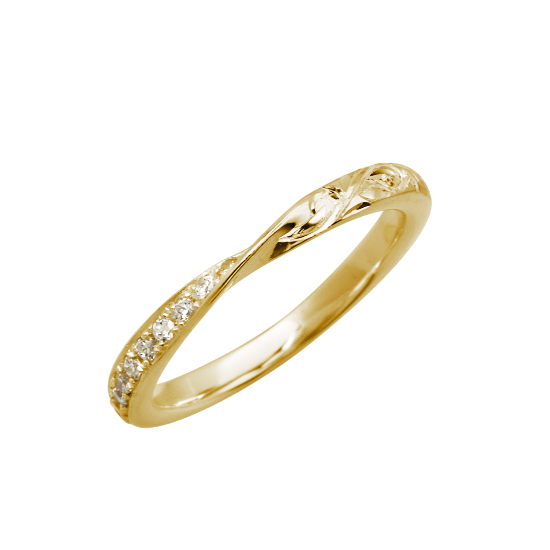 ハワイアンジュエリー/Makani Aloha(マカニ・アロハ)/K18YG/レディースダイヤモンド|ハワイアンジュエリーブランドMaxi(マキシ)公式通販オンラインショップ