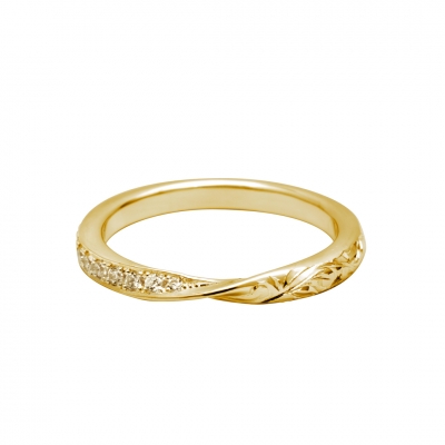 ハワイアンジュエリー/Makani Aloha(マカニ・アロハ)/K18YG/レディースダイヤモンド|ハワイアンジュエリーブランドMaxi(マキシ)公式通販オンラインショップ