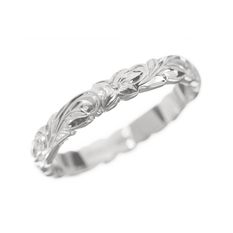 ハワイアンジュエリー/Silver925/トラディショナルリング/Pr/Cutout/3mm|ハワイアンジュエリーブランドMaxi(マキシ)公式通販オンラインショップ