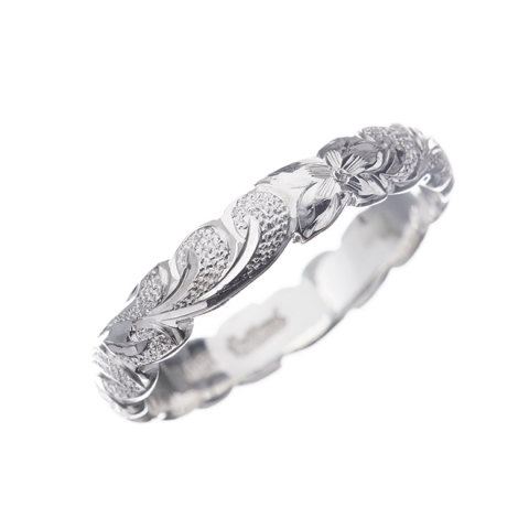 ハワイアンジュエリー/Silver925/トラディショナルリング/Scroll/Cutout/4mm|ハワイアンジュエリーブランドMaxi(マキシ)公式通販オンラインショップ
