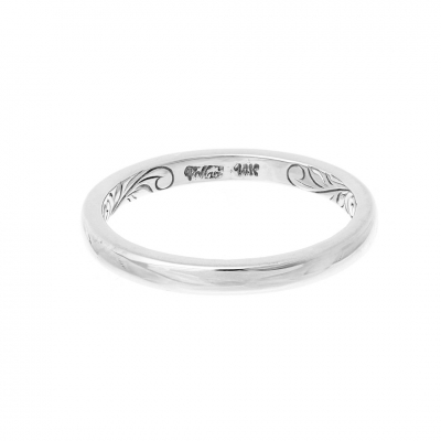 ハワイアンジュエリー/K14WG/インサイドエングレイヴ/2mm/Princess(リング)|ハワイアンジュエリーブランドMaxi(マキシ)公式通販オンラインショップ