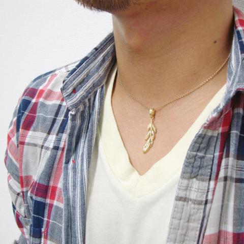 ハワイアンジュエリー/K14YG/フェザーペンダント|ハワイアンジュエリーブランドMaxi(マキシ)公式通販オンラインショップ